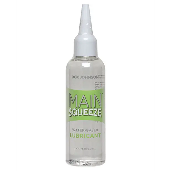 Main Squeeze Water-Based Lubricant - 3.4 oz - Lubricants