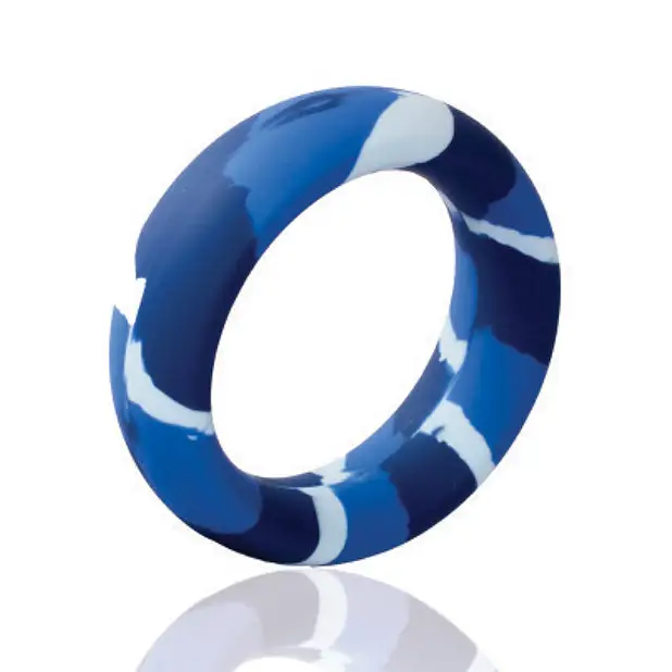 Major Dick Commando 2’’ Wide Donut - Blue Camo - Penis Enhancement