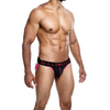Male Basics Neon Jockstrap Coral MD - Lingerie - Packaged