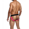 Male Basics Neon Jockstrap Coral SM - Lingerie - Packaged