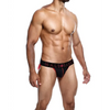 Male Basics Neon Jockstrap Red MD - Lingerie - Packaged