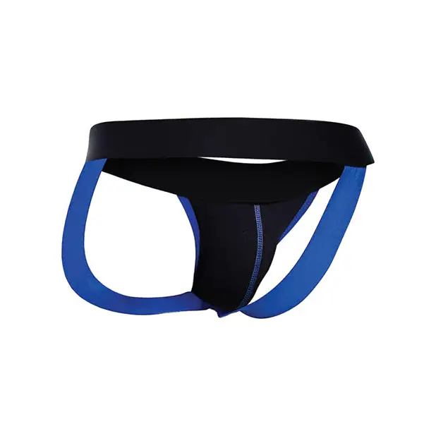 Male Basics Neon Jockstrap Royal XL - Lingerie - Packaged