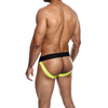 Male Basics Neon Jockstrap Neon Yellow MD - Lingerie - Packaged