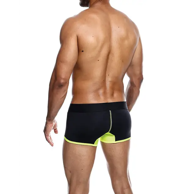 Male Basics Neon Trunk Yellow SM - Lingerie - Packaged
