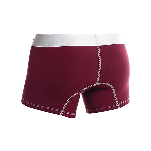Male Basics Performance Boxer Burgundy SM - Lingerie - Packaged