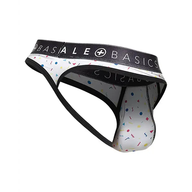 Male Basics Sexy Pouch Thong Confetti LG - Lingerie - Packaged