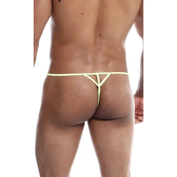 Male Basics Sinful Hipster Music T Thong G-String Blue Print XL - Lingerie - Packaged