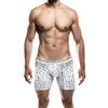Male Basics Spider Hipster Boxer Brief White/Black MD - Lingerie - Packaged
