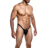 Male Basics Y Buns Thong Black SM - Lingerie - Packaged