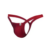Male Basics Y Buns Thong Red MD - Lingerie - Packaged