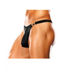 Male Power Bong Clip Thong Black L/XL - Lingerie - Packaged