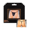 Male Power Nylon Lycra Pouch Thong Black O/S - Lingerie - Packaged