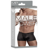 Male Power Satin Lycra Boxer Black X Large - Lingerie - Packaged