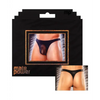 Male Power Sheer Nylon Lycra Pouch Thong Black S/M - Lingerie - Packaged