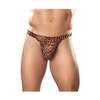 Male Power Wonder Thong Animal Print S/M - Lingerie - Packaged