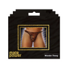 Male Power Wonder Thong Animal Print S/M - Lingerie - Packaged