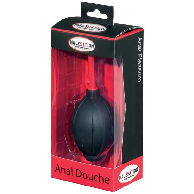 MALESATION Anal Douche - Black - Anal Products