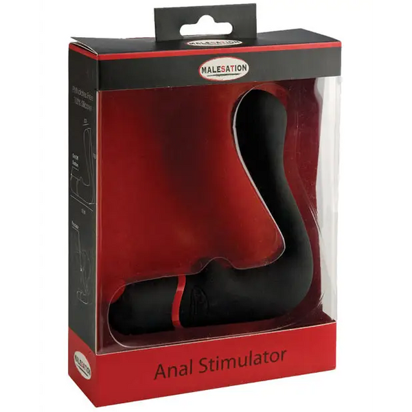 MALESATION Anal Stimulator - Black - Anal Products