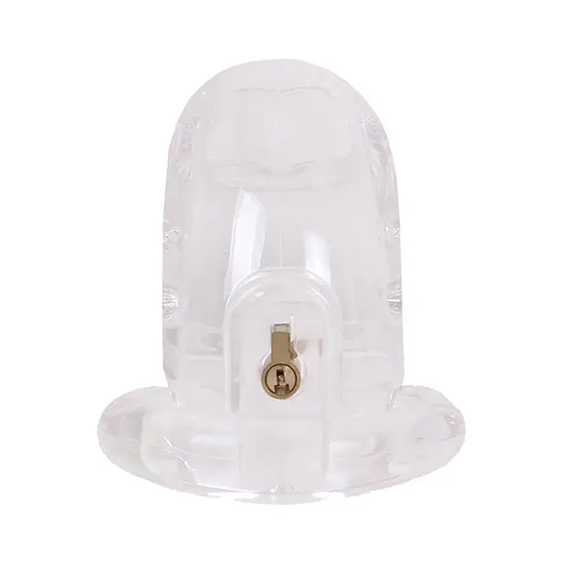 MALESATION Chastity Cage - Clear - Bondage Blindfolds & Restraints