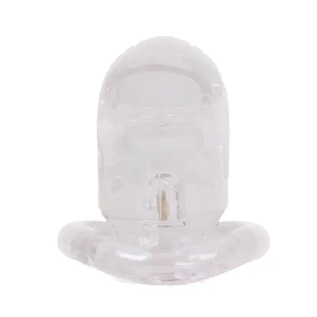 MALESATION Chastity Cage - Clear - Bondage Blindfolds & Restraints