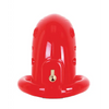 MALESATION Chastity Cage - Red - Bondage Blindfolds & Restraints