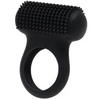 MALESATION Tickle Me Nubbed Cock Ring - Black - Penis Enhancement