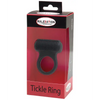MALESATION Tickle Me Nubbed Cock Ring - Black - Penis Enhancement