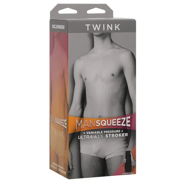 Man Squeeze Twink Ass - Vanilla - Gay & Lesbian Products