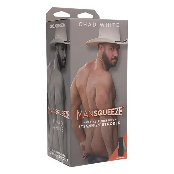 Man Squeeze ULTRASKYN Ass Stroker - Chad White - Dolls & Masturbators