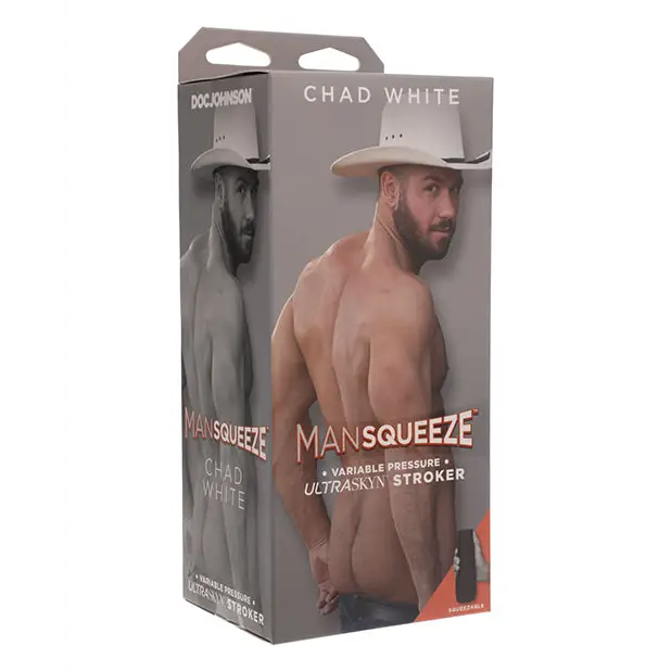 Man Squeeze ULTRASKYN Ass Stroker - Chad White - Dolls & Masturbators