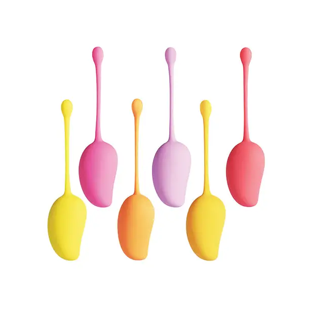 Mango Tropical 6 Weighted Kegel Ball Exercise Set - Sexual Enhancers