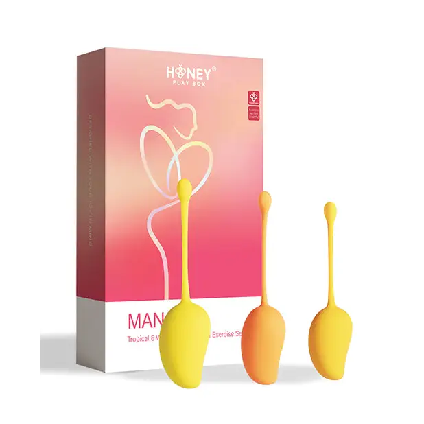 Mango Tropical 6 Weighted Kegel Ball Exercise Set - Sexual Enhancers