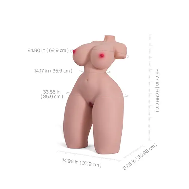 Mara Realistic Chest & Buttocks Adult Torso Sex Doll - Dolls & Masturbators