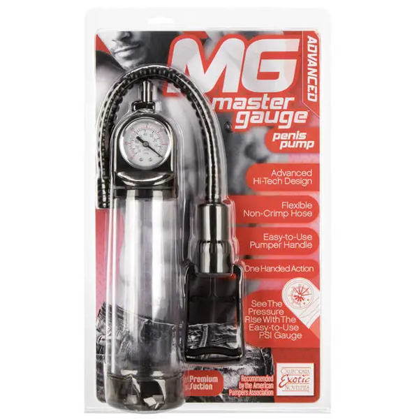 Master Gauge Penis Pump - Clear - Penis Enhancement