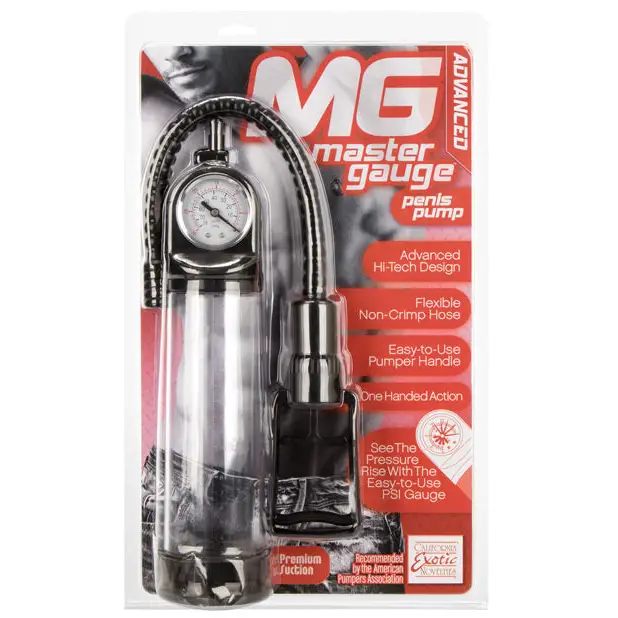 Master Gauge Penis Pump - Clear - Penis Enhancement