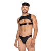 Master Harness w/Hook & Ring Closure Black MD - Lingerie - Hanging