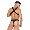 Master Harness w/Hook & Ring Closure Black SM - Lingerie - Hanging