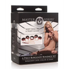 Master Series 6 pc Bondage Set - Burgundy - Bondage Blindfolds & Restraints