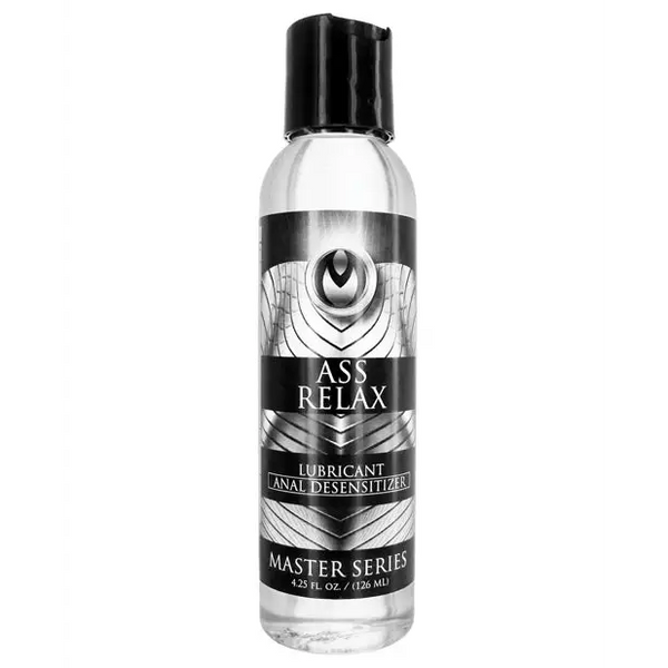 Master Series Ass Relax Desensitizing Lubricant - 4.25 oz - Lubricants