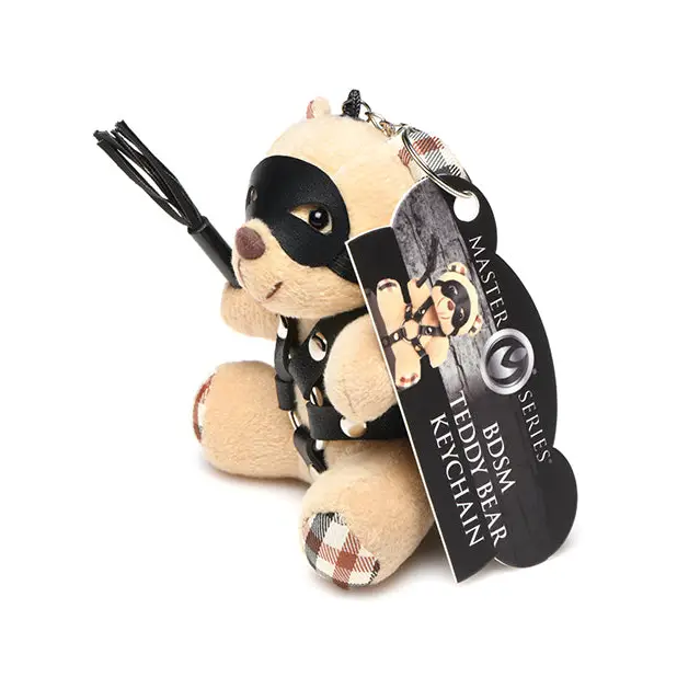 Master Series BDSM Teddy Bear Keychain - Novelties