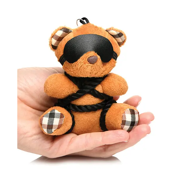Master Series Bound Teddy Bear Keychain - Novelties