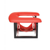 Master Series Face Rider Queening Chair - Black/Red - Bondage Blindfolds & Restraints