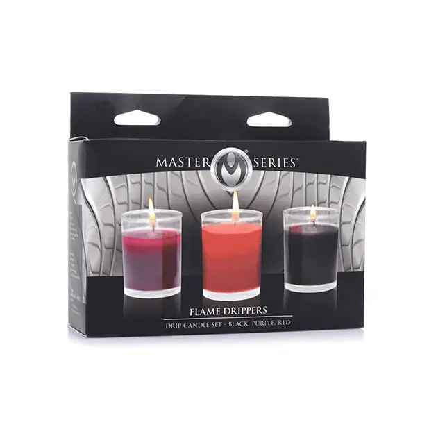 Master Series Flame Drippers Candle Set - Multi Color - Setting The Mood