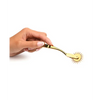 Master Series Gold Sensation Wartenberg Wheel - Gold - Bondage Blindfolds & Restraints