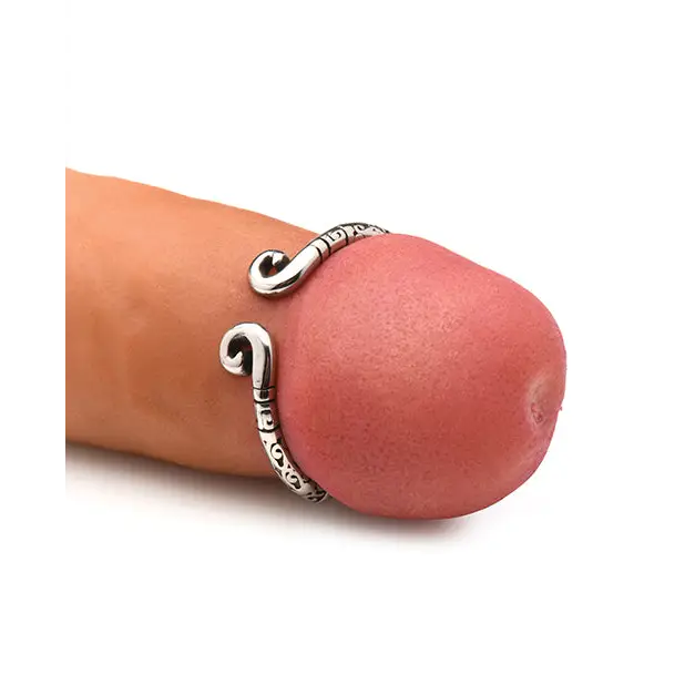 Master Series Kingpin Stainless Steel 30mm Glans Ring - Bondage Blindfolds & Restraints