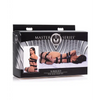 Master Series Subdued Full Body Strap Set - Bondage Blindfolds & Restraints