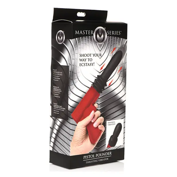 Master Series Thrusting Pistola Vibrator - Vibrators