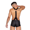 Master Singlet w/Hook & Ring Closure & Contoured Zipper Pouch Black MD - Lingerie - Hanging