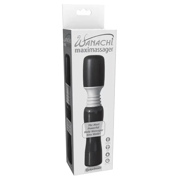 Maxi Wanachi Massager Waterproof - Black - Massage Products