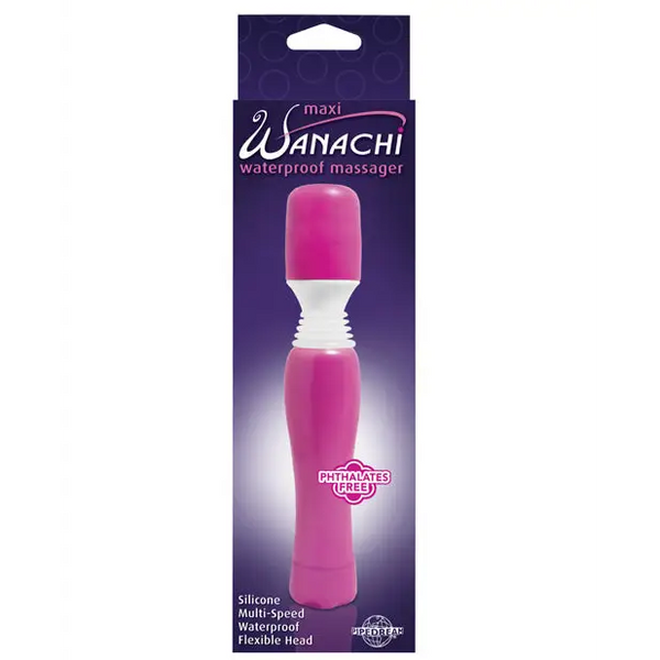 Maxi Wanachi Massager Waterproof - Pink - Massage Products